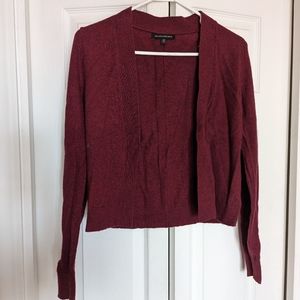 Banana Republic burgundy cardigan, size small